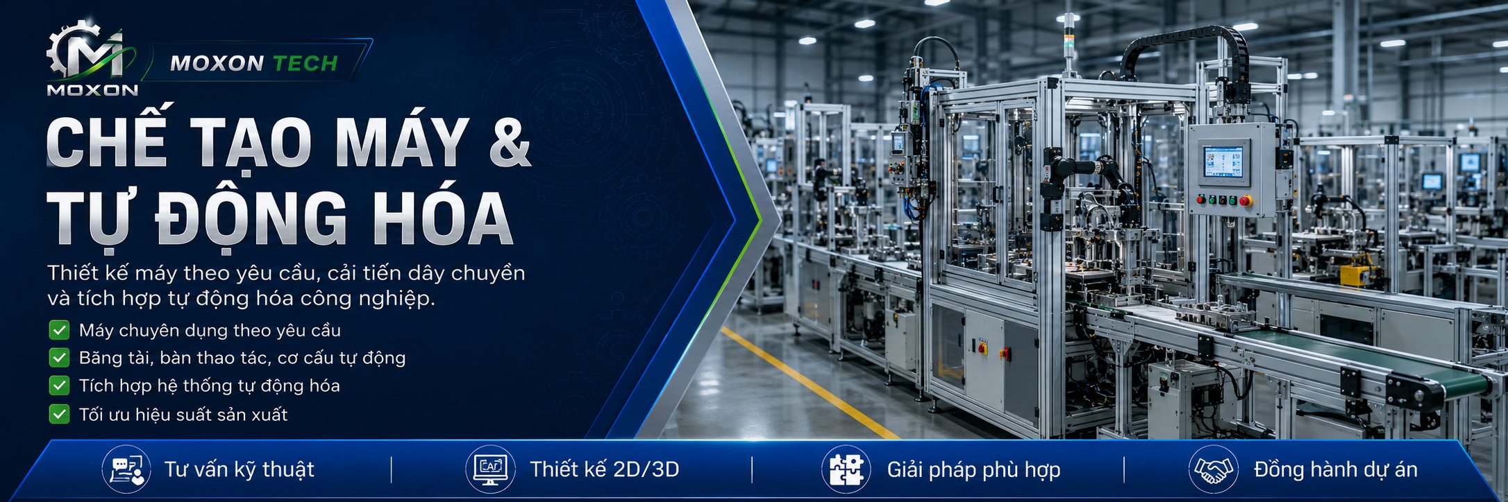 Banner khuôn mẫu và tự động hóa công nghiệp MOXON